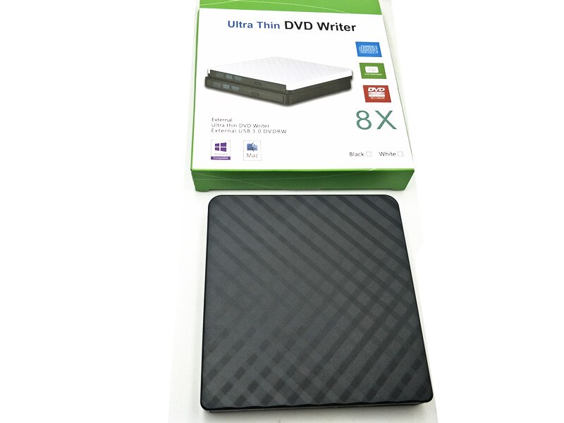 Di trasporto del nuovo Esterno USB 3.0 Ad Alta Velocità Sottile Masterizzatore DVD Drive Ottico Per Qualsiasi computer portatile del desktop