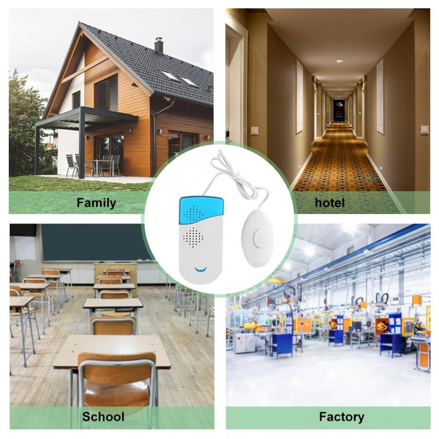 Home Doorbell Wire Doorbell Chime Door Bell Home Office School Ring Bell Security Access Control System Door Bell Waterproof