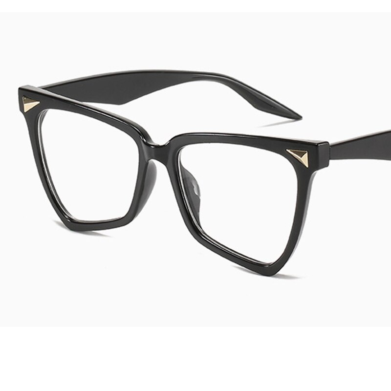 Lunettes en œil de chat Transparent pour femmes, monture tendance, de luxe, de styliste, couleur, pour ordinateur,