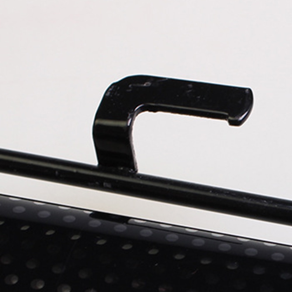 Sort bil auto vindue rullegardin solskærm forrude solskærm visir 58 x125cm bil automatisk vikling solskærm