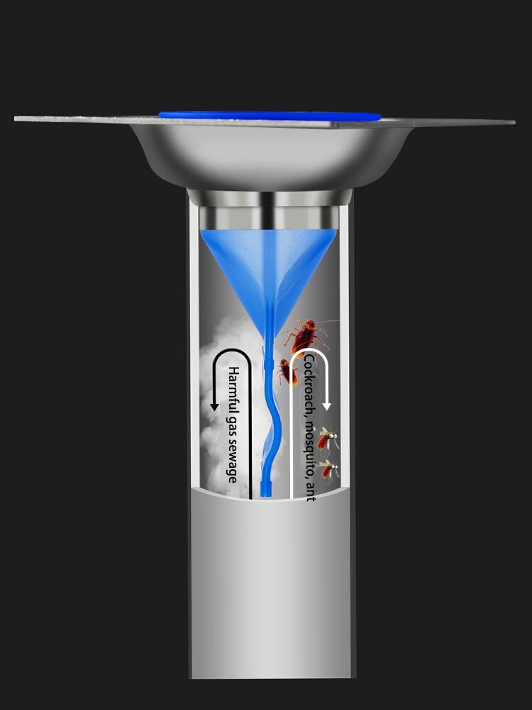 Bad geruch-proof leck core silikon unten die wasser rohr draininner core küche badezimmer kanalisation dichtung leck