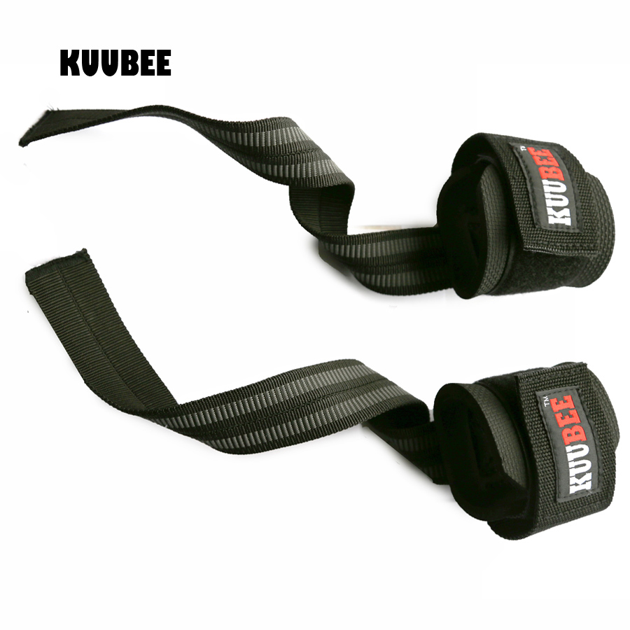 Correas para levantamiento de peso, antideslizantes, para entrenamiento, Power Training, cinturón de barra, bandas de envoltura para muñeca, barra de mano: Type B KUUBEE