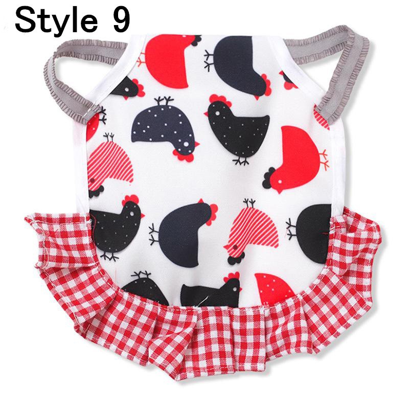 Tablier élastique en forme de plume pour poule, 11 Styles, petit accessoire de Protection en forme de coq, Protection de queue, en selle de poulet: Style 9