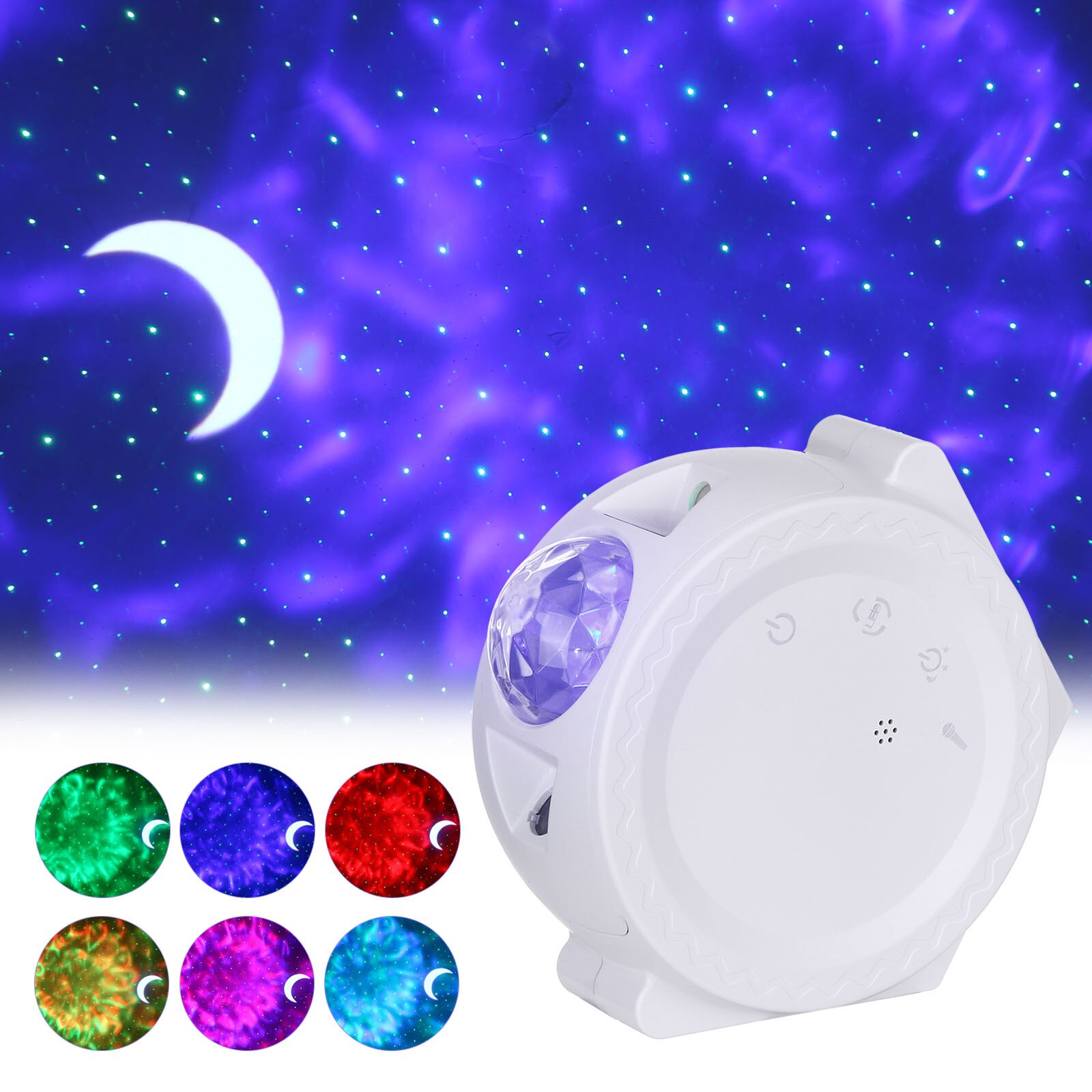Mini Projector Led Lightful Night Sky Usb Projector Beamer Home Media Player Lamp Galaxy Star Light Decor Romantic Kids