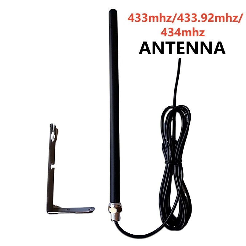Antenne 433 MHz antenne 433 MHz pour porte de garage amplificateur de Signal Radio répéteur sans fil, antenne de contrôle de porte 433.92mhz