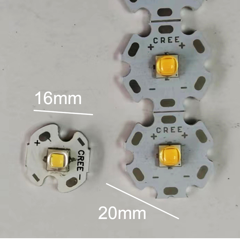 Cree xlamp xm -l2 xml 2 10w lysdioder pärla 3v chip aluminiumsockel glöd varm 2000k kall 6000k röd grön blå rosa lila för gör-det-själv-belysning