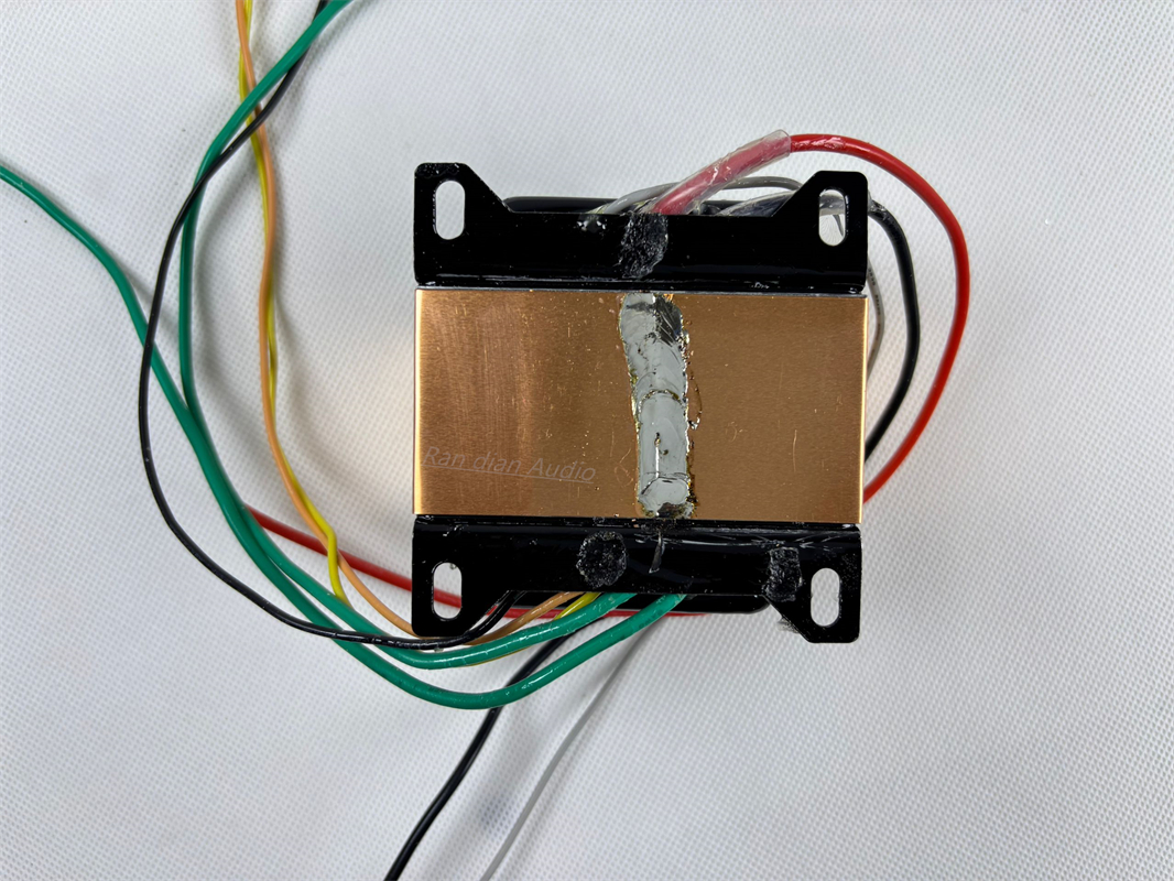 Excellent 50W EI Pure Copper Transformer With Copper Foil Shield For Marantz 7 Tube MM Phono Amplifier 265V+6.3V+12.6V