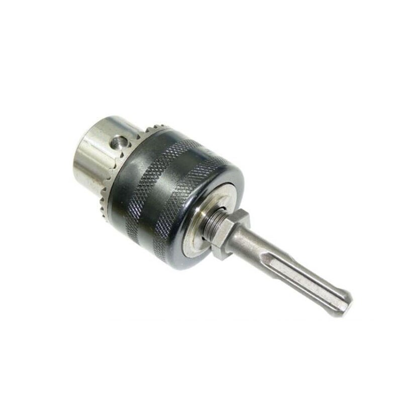 SDS Plus Drill Chuck 1.5-13mm & 13mm Adapter Convert Impact Driver Screwdriver Into Electric Drill 1/2" 20unf Square Shank