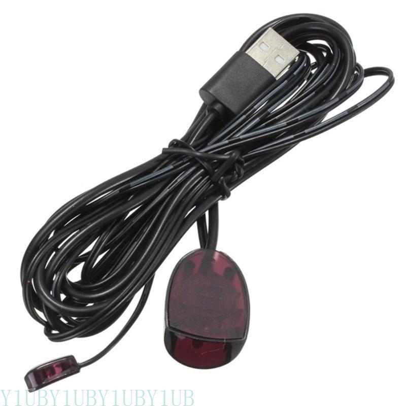 Y1UB USB IR IR REMOTO REMOTO IR REVISTORES REVISTOR EXTENDER REPETADOR EMITTER USB Adaptador para Top Top Box