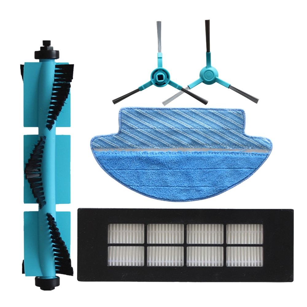 Piezas de repuesto para Cecotec Conga 3090 series, cepillo rodillo, cepillo lateral, filtro hepa, filtro de tanque de agua, piezas de limpiador al vacío, almohadilla para mopa, accesorios de tela