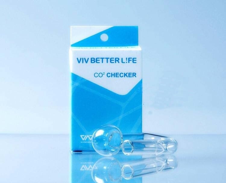 Moniteur de CO2 de Style ADA VIV pour Aquarium, détecteur de dioxyde de carbone à long terme, moniteur de liquide 15ml, Kit de test à suspendre pour plante de poisson: VIV 