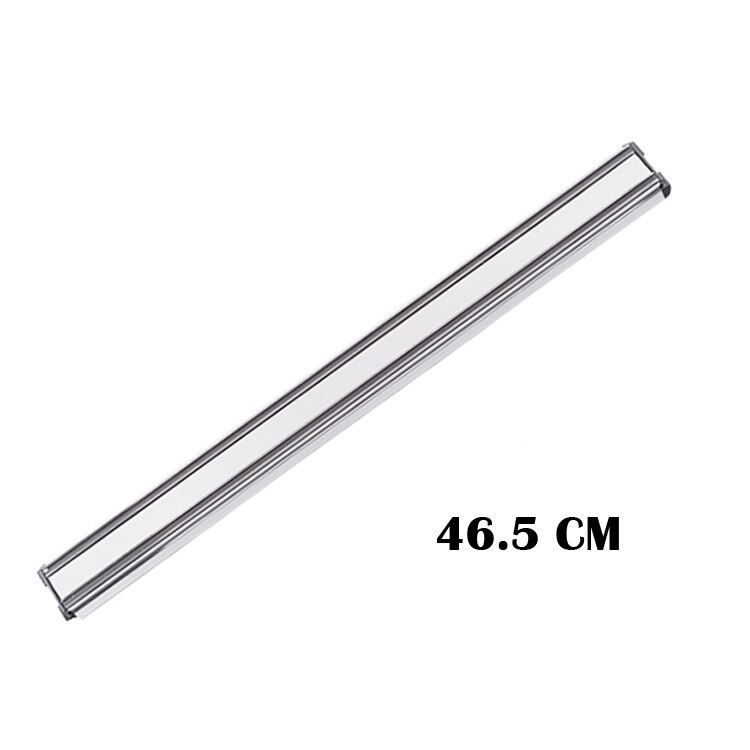 Stainless Steel Magnetic Knife Holder Wall Mount for Knives Kitchen Magnet Magnetic Strip Wall Knife Holder Tools: Metal 46.5cm