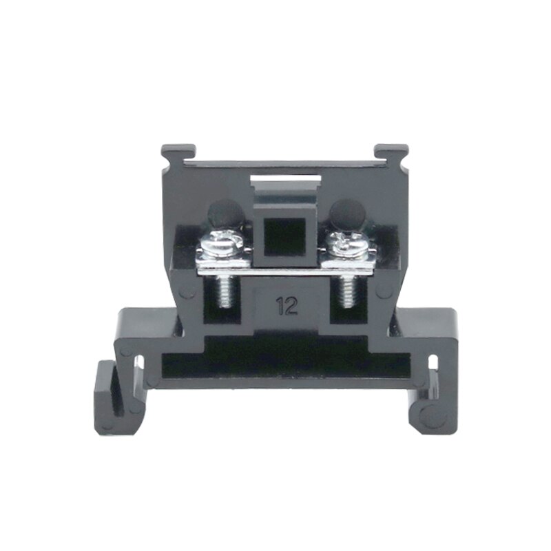 10pcs Terminal block TBR-10A fixed rail type combined terminal constant foot thick iron single-layer terminal block