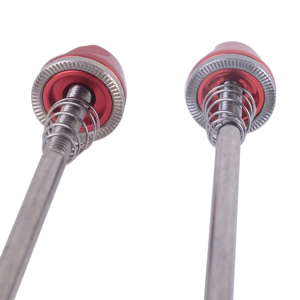 1 Pair of Mountain Road Bike Wheel Set Ultralight Quick Release Skewers with Aluminum Alloy Accessories Parts of Bicycle