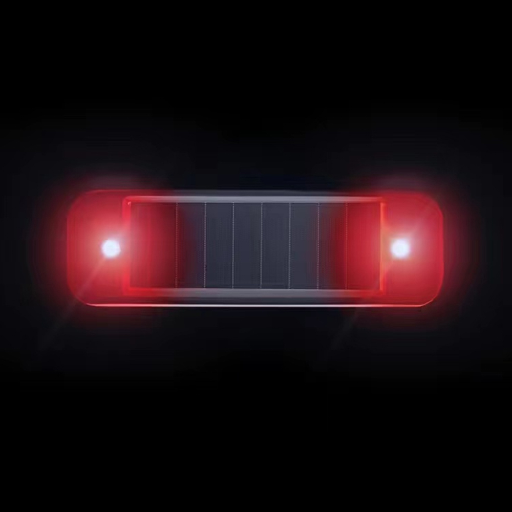 Solarstrom-Warnleuchte für Auto und Motorräder, LED-Taschenlampe, Anzeige in der Nacht, Vorsicht, Stroboskop-Warnleuchte, Lauflampe ﻿: Rose / 16-20W