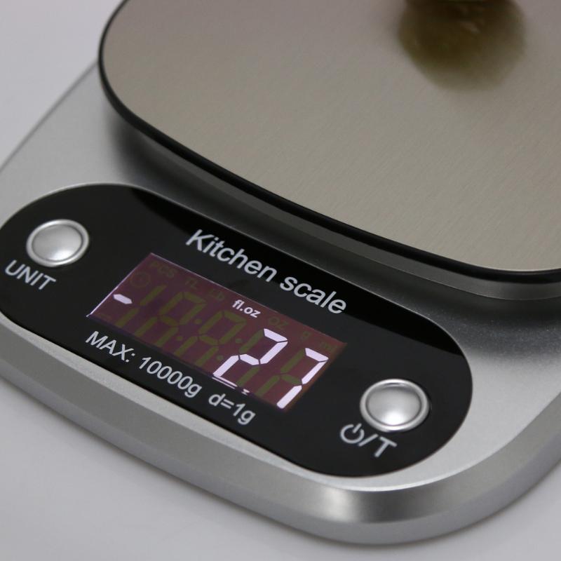 10kg 1g digitalvåg lcd elektronisk köksvåg vikt bakvåg mat balans mätverktyg köksvåg