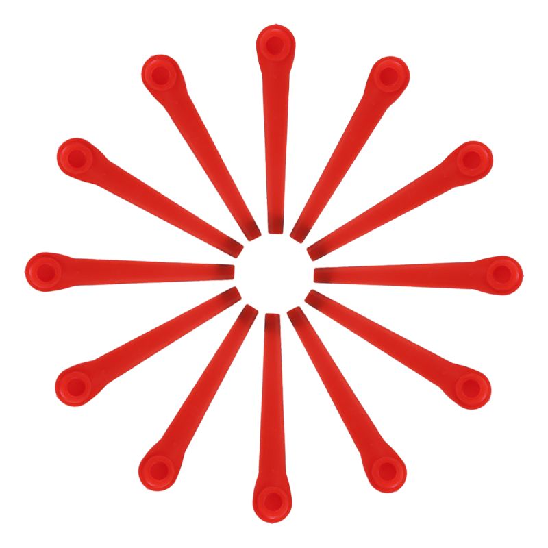 Plastique coupe gazon lames remplacement tondeuse à gazon lame pour coupe gazon jardin outil accessoires 100 pièces