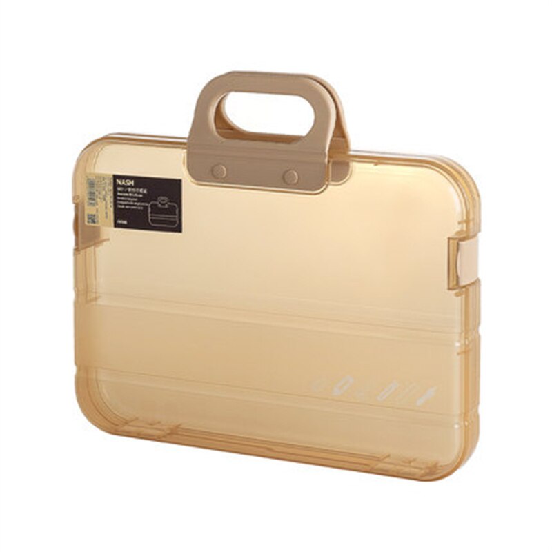 SDLP Plastic File Organizer Single Pocket Expanding File Folder For Letter Decorative Document Keeper for A4 Files with Lock: 03