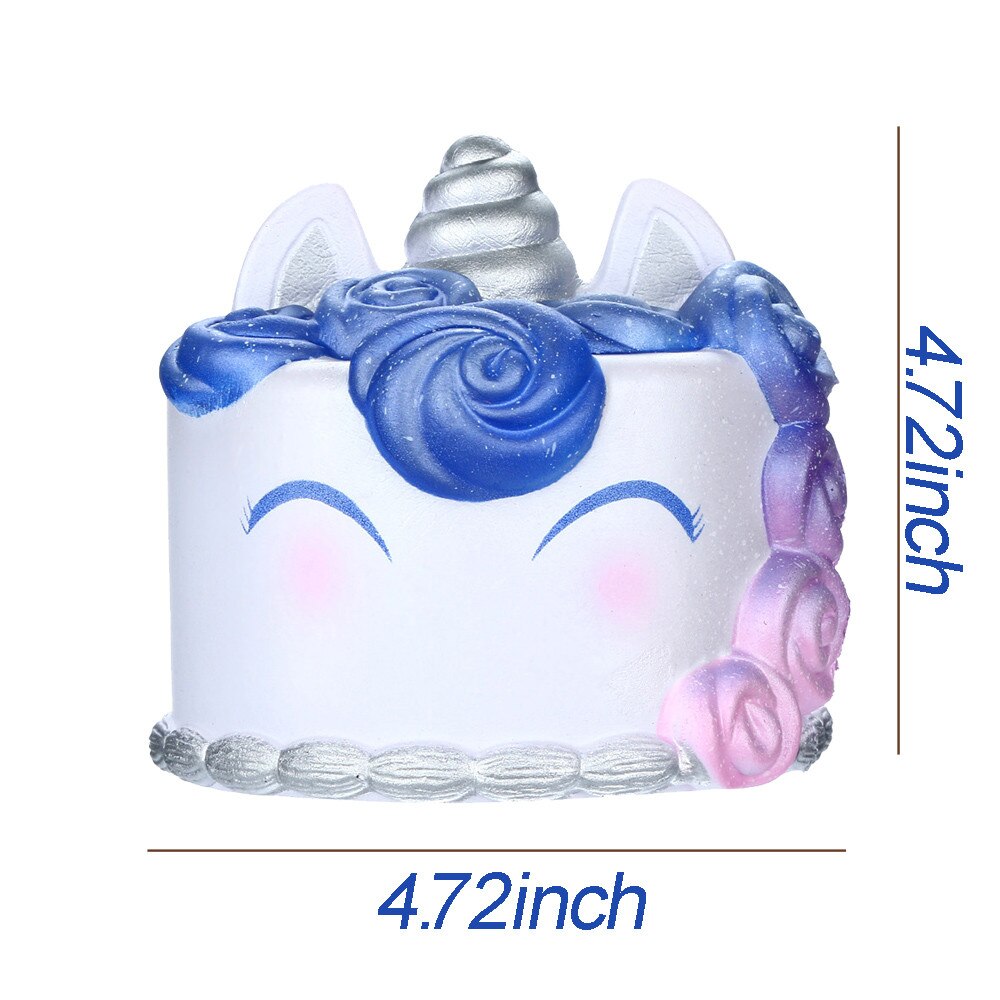 Squishies Galaxy Unicorn Cake Toy Slow Rising Fruits Scented Stress Relief Toy Pinch Toy Kawaii Decorative Ornaments