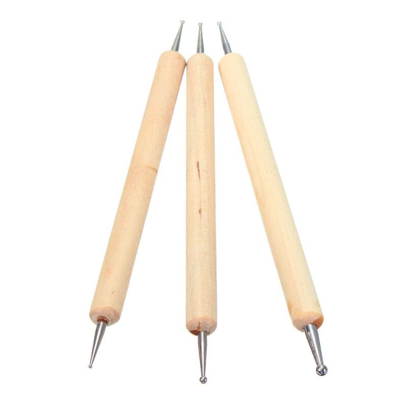 25 st läder präglingsverktyg manuell hantverkssats kit olika form stämplar set sadel gör diy punch trä hammare fasning