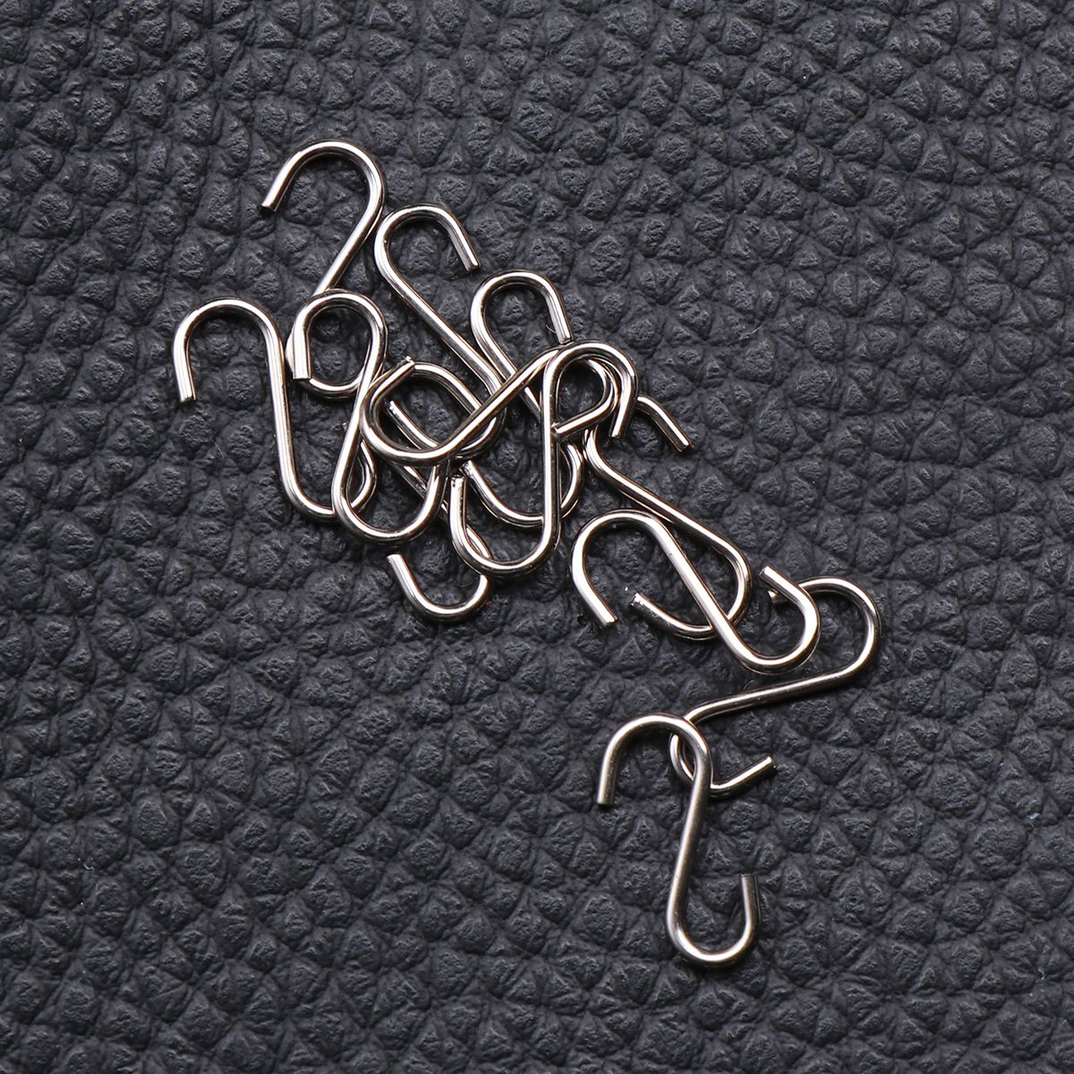 100 stk diy mini s-formede kroge robuste s-formede kroge rustfrit stål s-formede bøjler metal mini s-formede ophæng