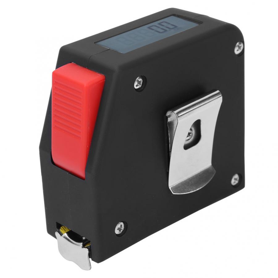 5m Digital Measuring Tape LCD Display Electronic Measuring Tape Woodworking Ruler