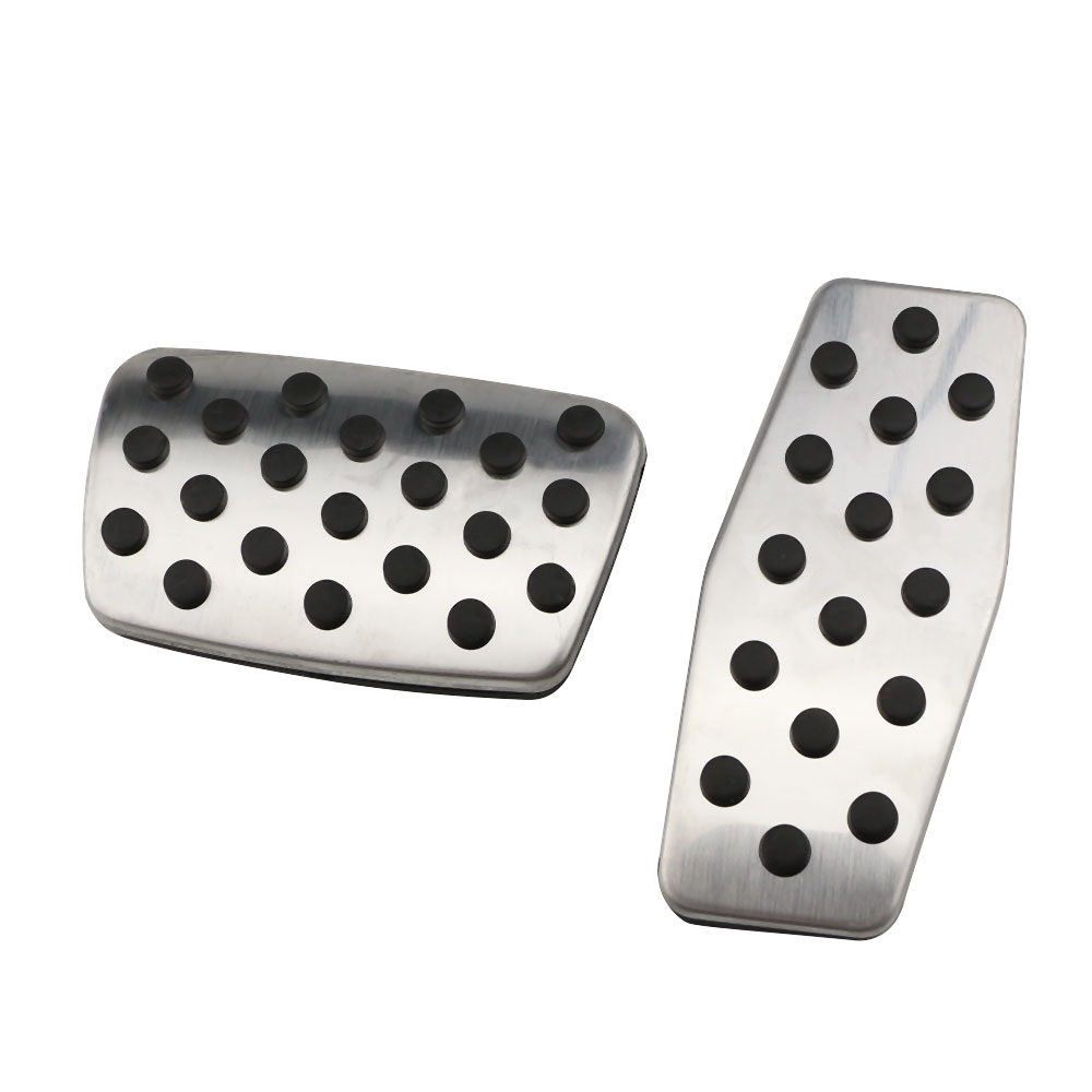 Rvs Pedaal Pads Cover Mt At Voor Chevrolet Cruze Sedan Hatchback Voor Opel Mokka Astra J insignia Auto Styling: 2Pcs AT