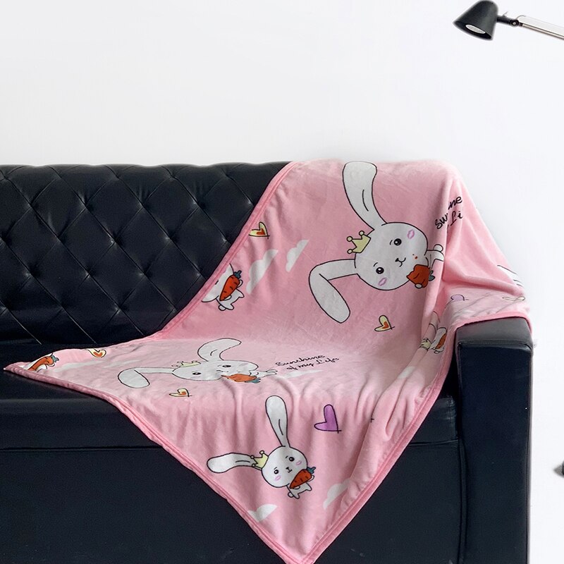 Söpö sarjakuva vauvan peitto vastasyntyneiden superpehmeä fleece vauvan kapalo lasten pieni viltti lelumatto lasten vuodevaatteet pienet peitot: 5