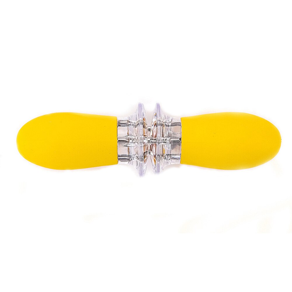 2 pcs/set BBQ Corn Holders Fork Multi-Function Stainless Steel Barbecue Corn Tools Party Kitchen Barbecue Supplies: Yellow