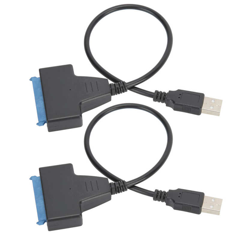 USB to Cable Portable USB 2.0 Port to Long Shell for SATA Interface Cable Equipment Accessory USB 2.0 To for SATA Cable for
