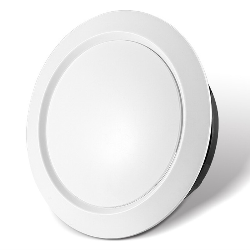 Couvercle de ventilation décoratif, grille de Ventilation ronde, sortie avec écran intégré pour mur, plafond, couvercle de ventilation, outil de cuisine: kaki foncé