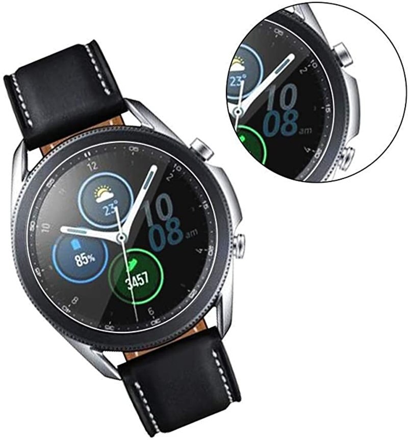 Verre trempé pour Samsung Galaxy montre 3 41mm 45mm HD anti-rayures protection d'écran pour Samsung Galaxy montre 3 couverture