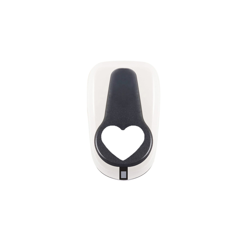 9/16/25mm Hole Punch Scrapbook Paper Puncher Paper Cutter Heart Punch Scrapbooking Punches Embossing Cutter Puncher: Chocolate