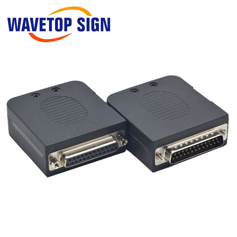 DB25 Male and Female Head DB25 Parallel Port Column Adapter Plate 2 Rows of 25 Pinholes Solder-free Parallel Port Adapter