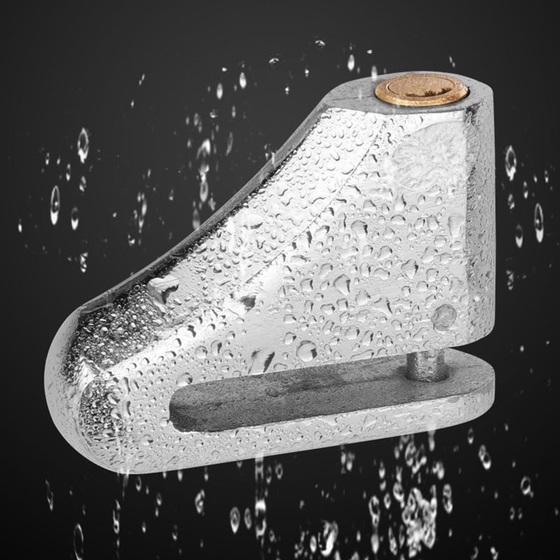 Motorrad wasserdicht Diebstahls icherung Scheiben brems schloss Rad Vorhänge schloss mit Schlüsseln für Motorrad Rolle Moped Motorrad Moto Zubehör