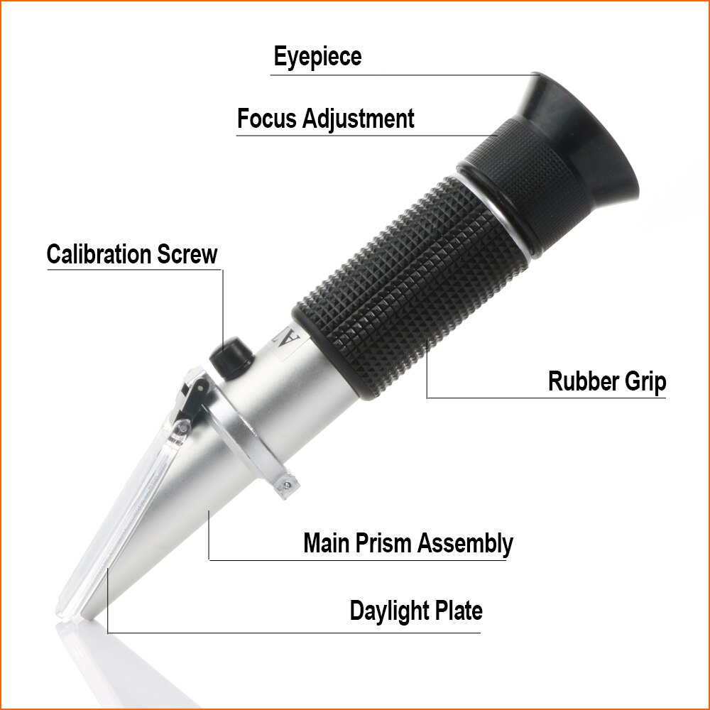 RZ Refractometer Sugar Brix 0-30% Auto Handheld Portable Refractometro Tester Fruit Food Sugar Meter Digital Refractometer