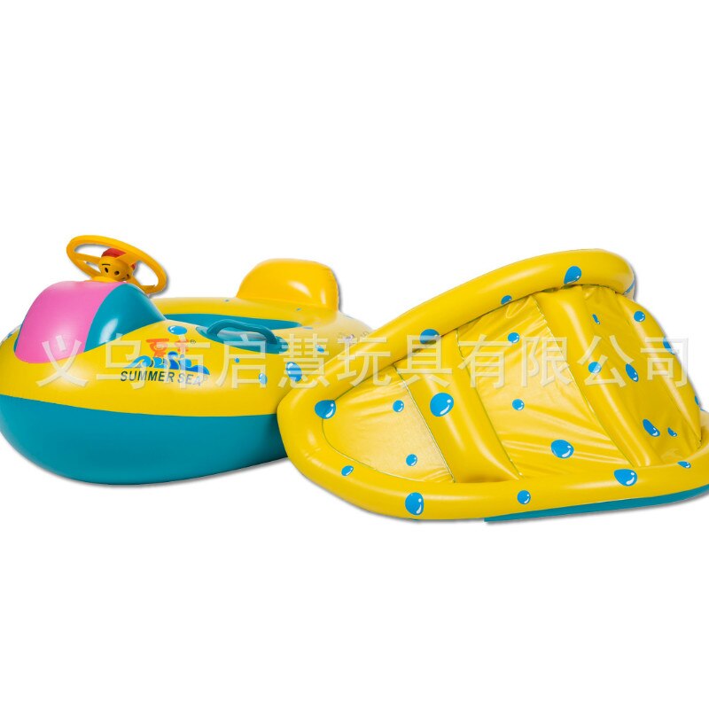 Die Horn Baby Schwimmen Boot Baby Aufblasbare Schwimmen Runden Baby & Kinder Schwimmt