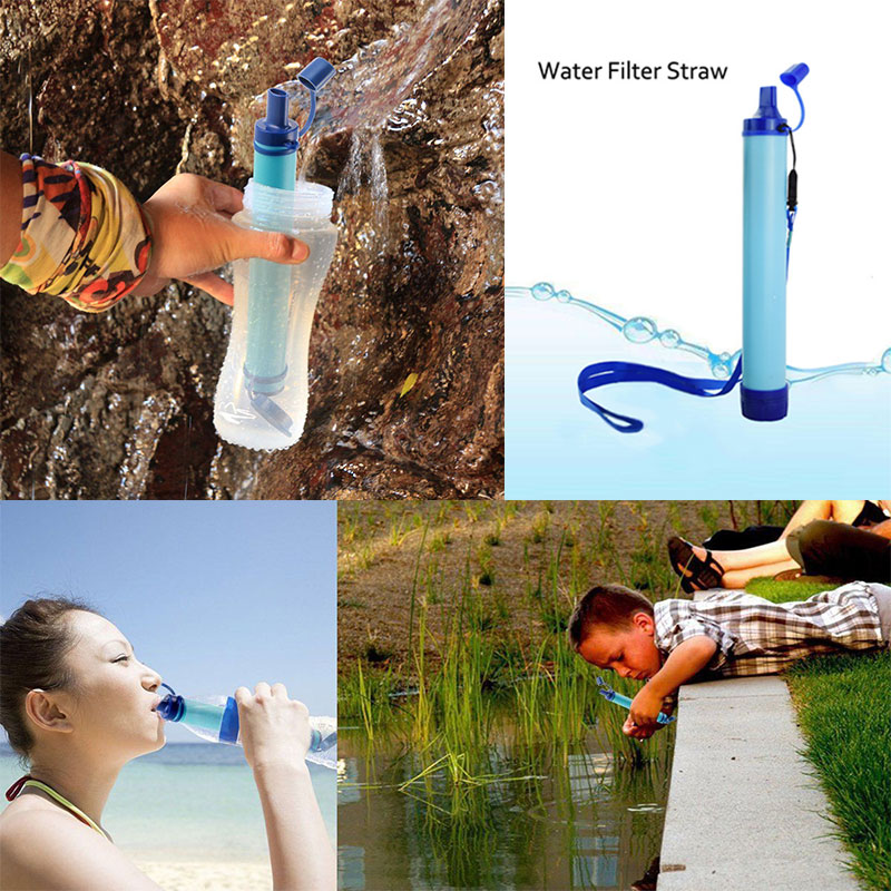 draussen Wasserfilter Camping Wandern Notfall Leben Überleben Tragbare Wasserfilter Filter