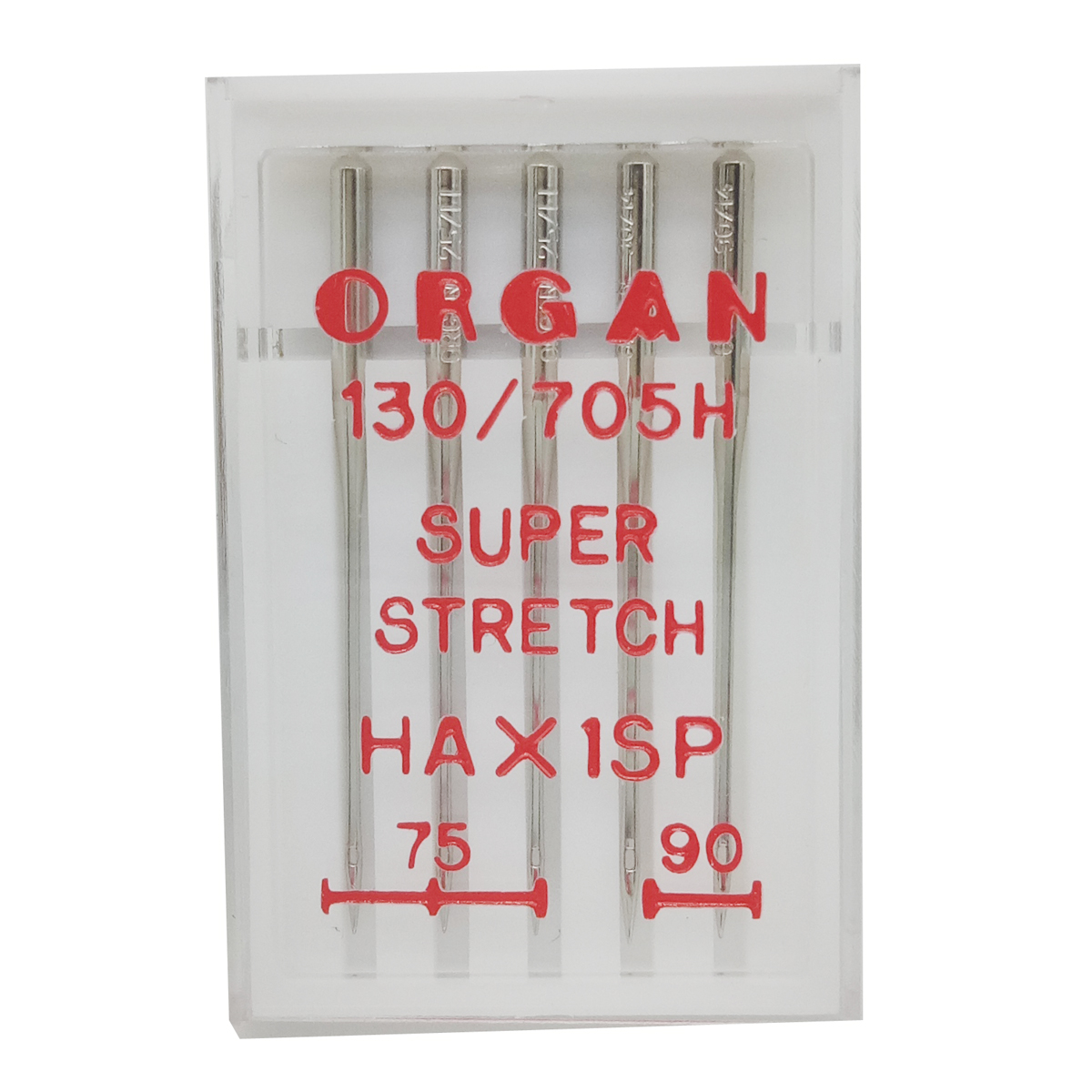 Orgel Super strecken Nadeln Für Elastische Gestrickte Stoff Anti-Jumper Nadel für Heimat Nähmaschine HAX1SP 65 75 90 Kasten Paket