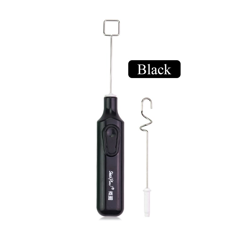 Electric Gouache Paints Mixer/Stirrer/Agitator Pigments Fast Stir Even Student/Artist Stirring Blending Toning Color Mixing Tool: black-01