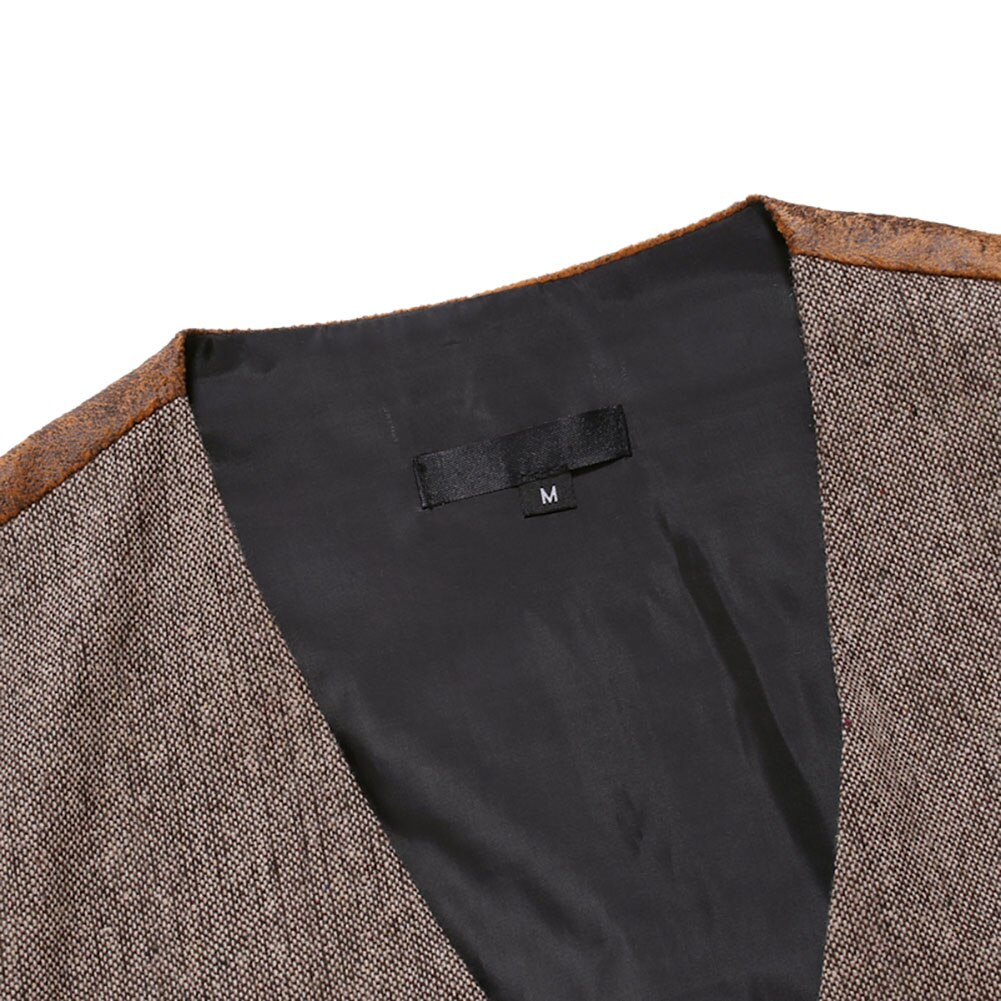 Mænd jakke mænd tøj vintage mænd knapper jakkesæt vest slank forretning bryllup groomsmen bomuld vest mænd veste мужская куртка