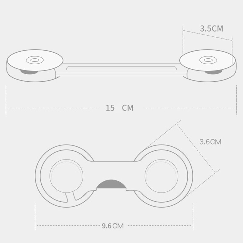 Baby Veiligheid Lock Kids Ladeblokkering Kind Anti-Opening Kastdeur Koelkast Beschermende Lock Baby Anti-Snuifje Bescherming gesp