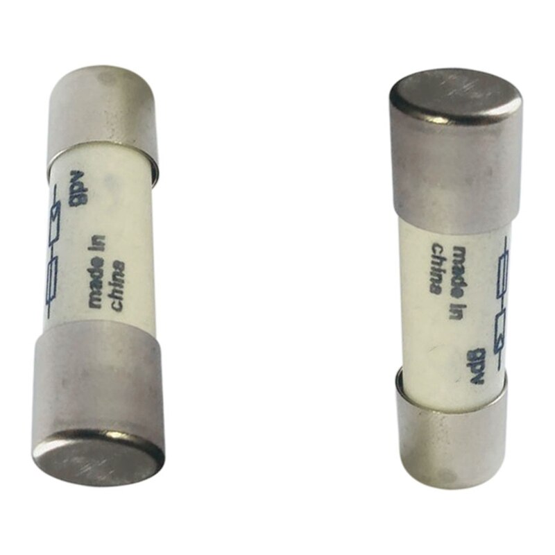 20 Pcs 1000 Vdc Zekering Solar Pv Explosieveilige Zekering Zilveren 10A & 12A