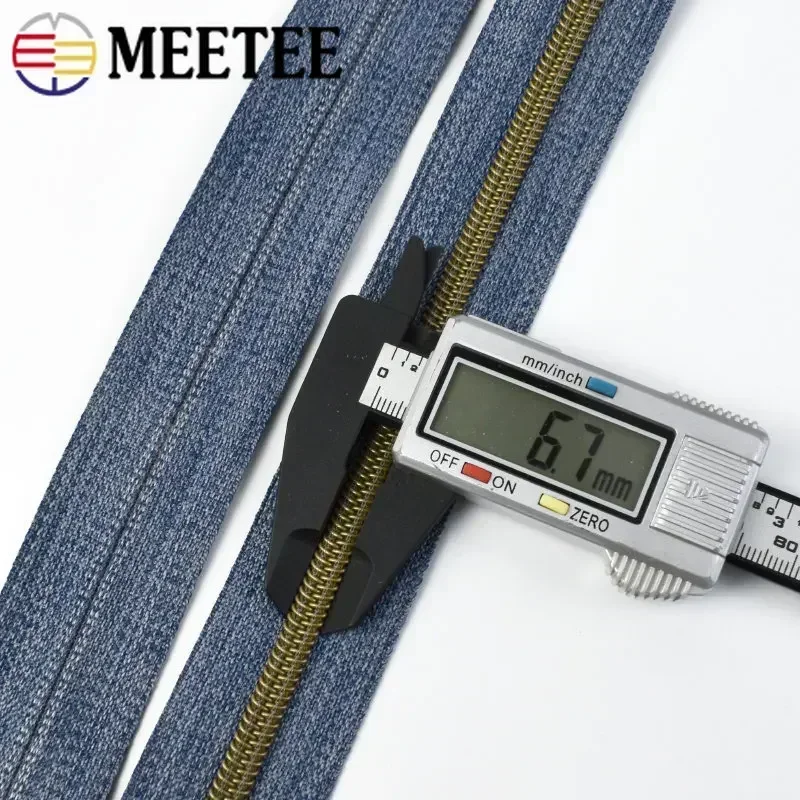 5 # Plastik reiß verschlüsse Klebeband von der Meter Kleidungs stück Spule Reiß verschlüsse Nylon Reiß verschluss zum Nähen Kleidung Reiß verschluss Reapirt Kit DIY Rucksack Zubehör