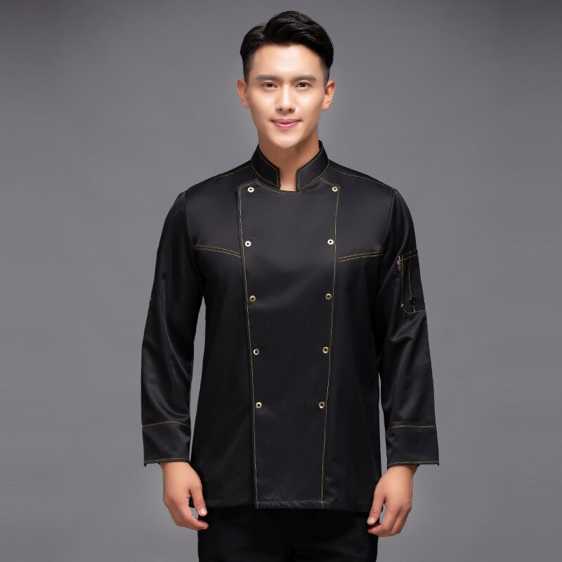 Et vêtements d'hiver pour hommes et femmes western restaurant cuisine salle à manger boulangerie pâtissier dessert travail vêtements