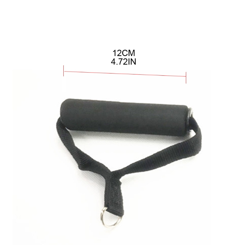 Pull Rope Handle Durable Wide Resistant Grips Gym Training Heavy Duty D-Handle