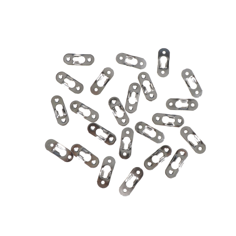 37*15mm Foto hangers Metalen Keyhole Hanger Fasteners Voor Fotolijst Meubels Kast Sliver Hanger Foto Haken 20 stks/partij