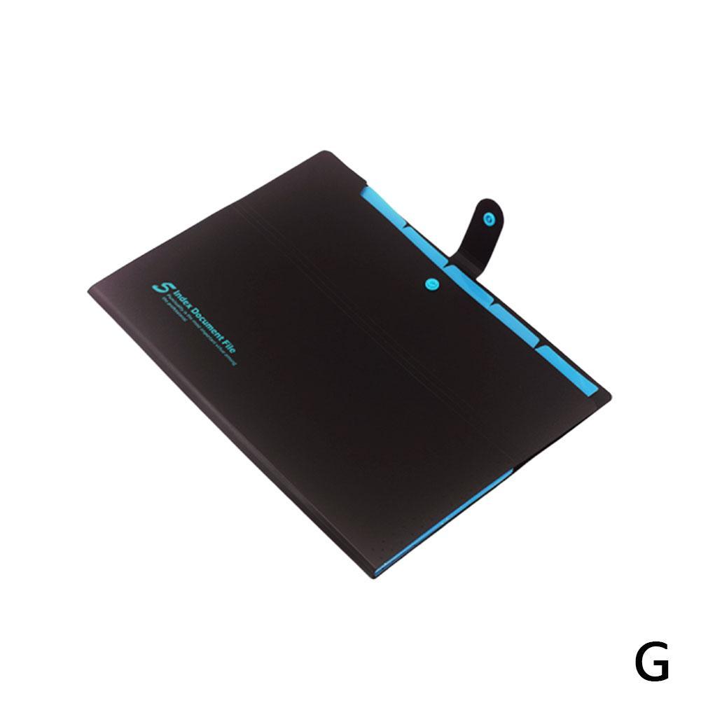 A4 Multi-layer Folder Student Organ Plastic Expanding File Bags Filing Document Bag Organizer Office School Supplies