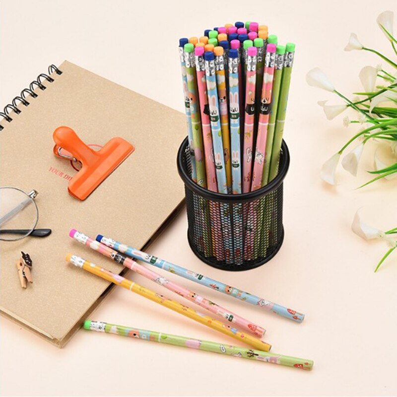 10pcs/Lot Rainbow Color Pencil 4 in 1 Colored Drawing Painting Pencils