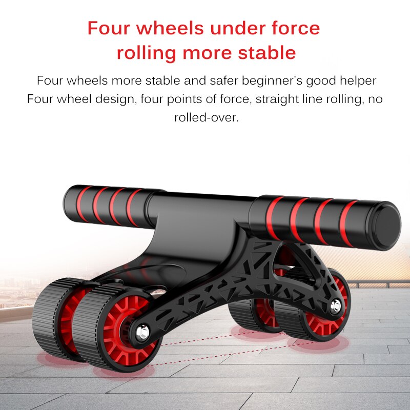 Buikspier Trainer Roller Big Wheel Voor Fitness Abs Core Workout Buikspieren Training Home Gym Fitness Apparatuur